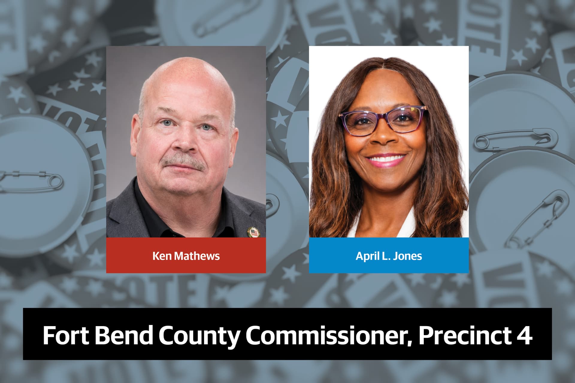 Q&A: Get to know the candidates running for Fort Bend County Precinct 4 commissioner