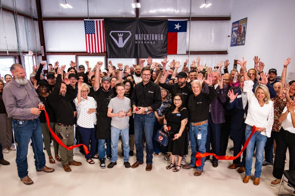 Arms manufacturer Watchtower Defense opens facility in Tomball