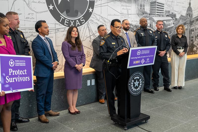 Harris County launches domestic violence co-response team
