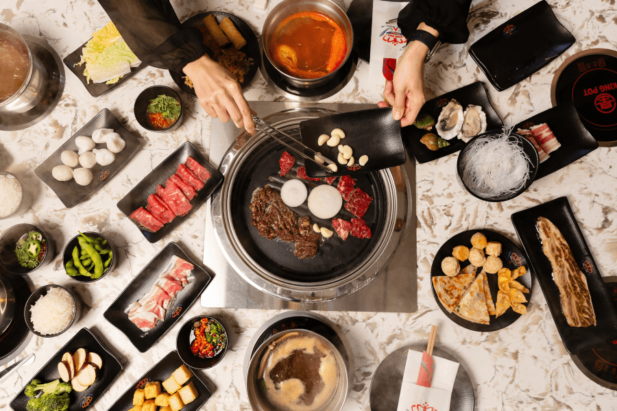 Why choose one? King Pot Korean BBQ & Hot Pot brings an all-you-can-eat feast to McKinney