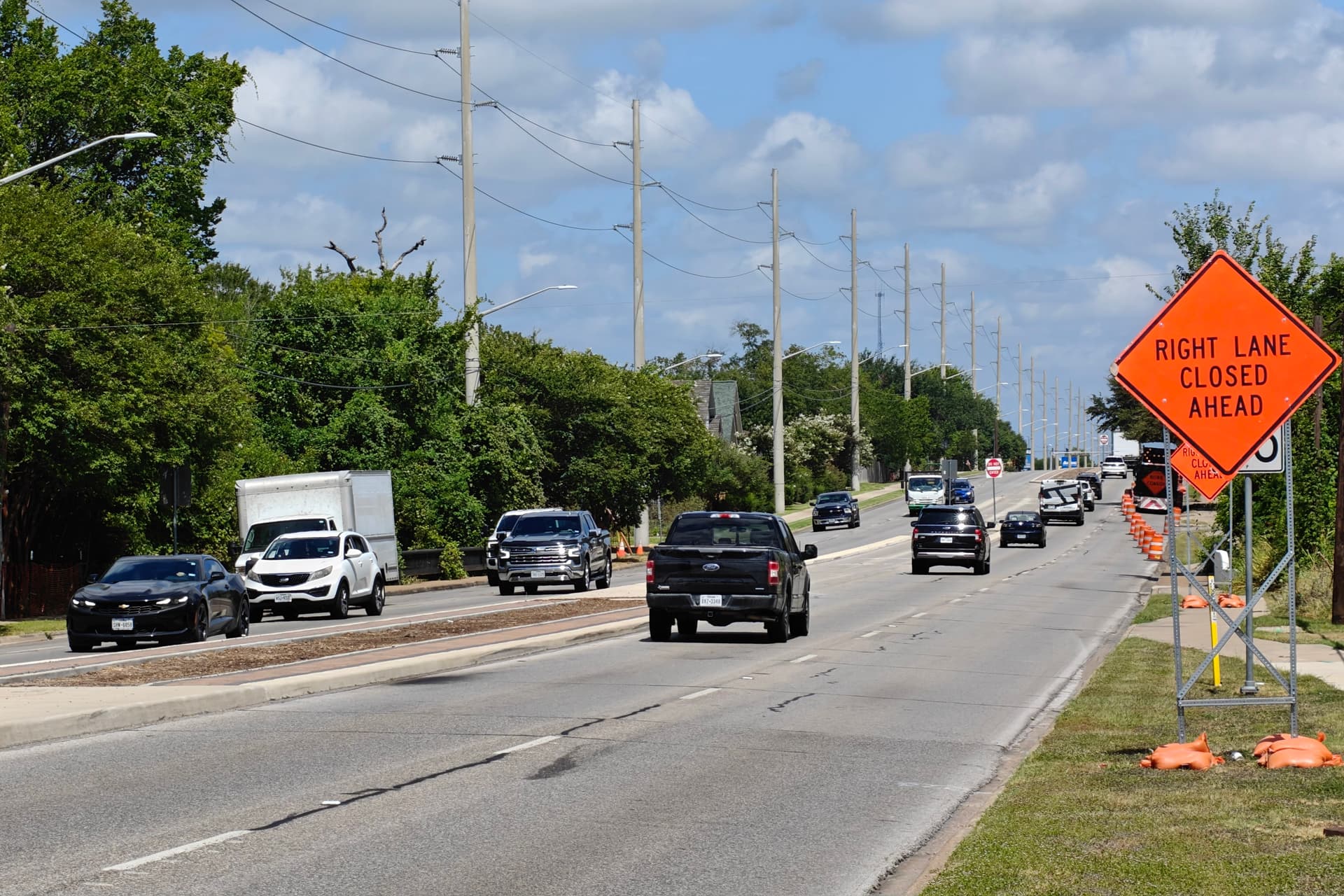 City of Bryan consults outside counsel on uncertain median removal