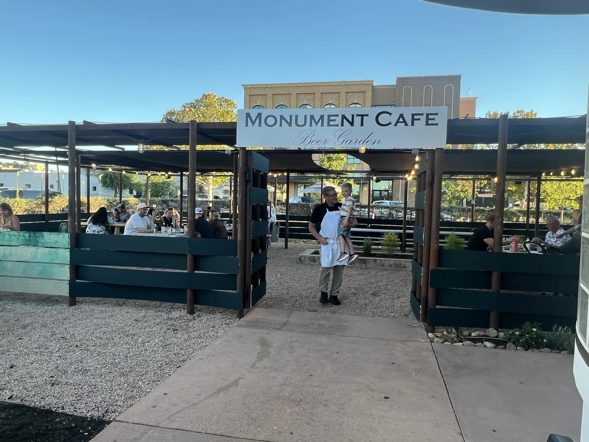 Monument Cafe opens beer garden and market in Georgetown