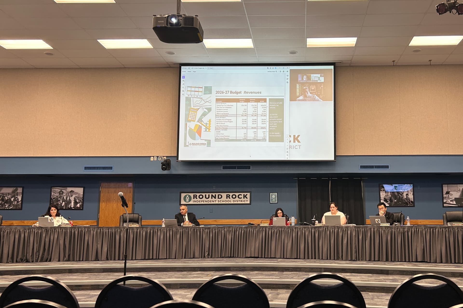 Round Rock ISD now expecting budget shortfall for FY 2026-27