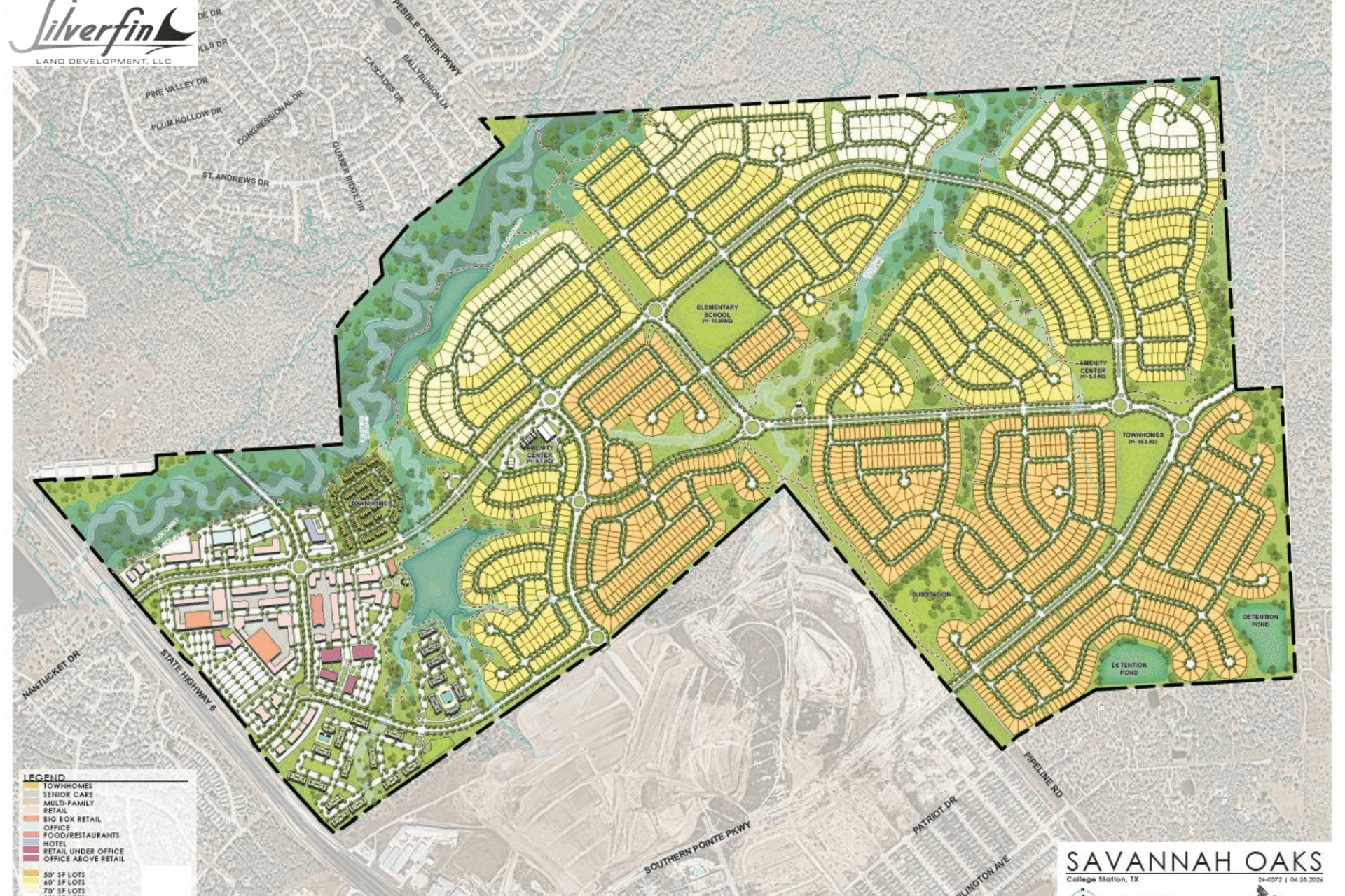 College Station rezones 1,266 acres for Savannah Oaks development