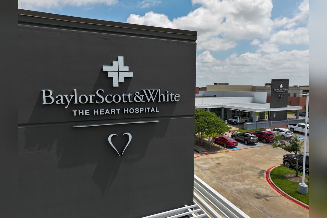 bsw the heart hospital - denton exterior