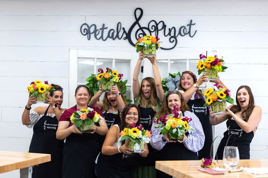 Petals & Pinot now offering floral design classes on Mill Street