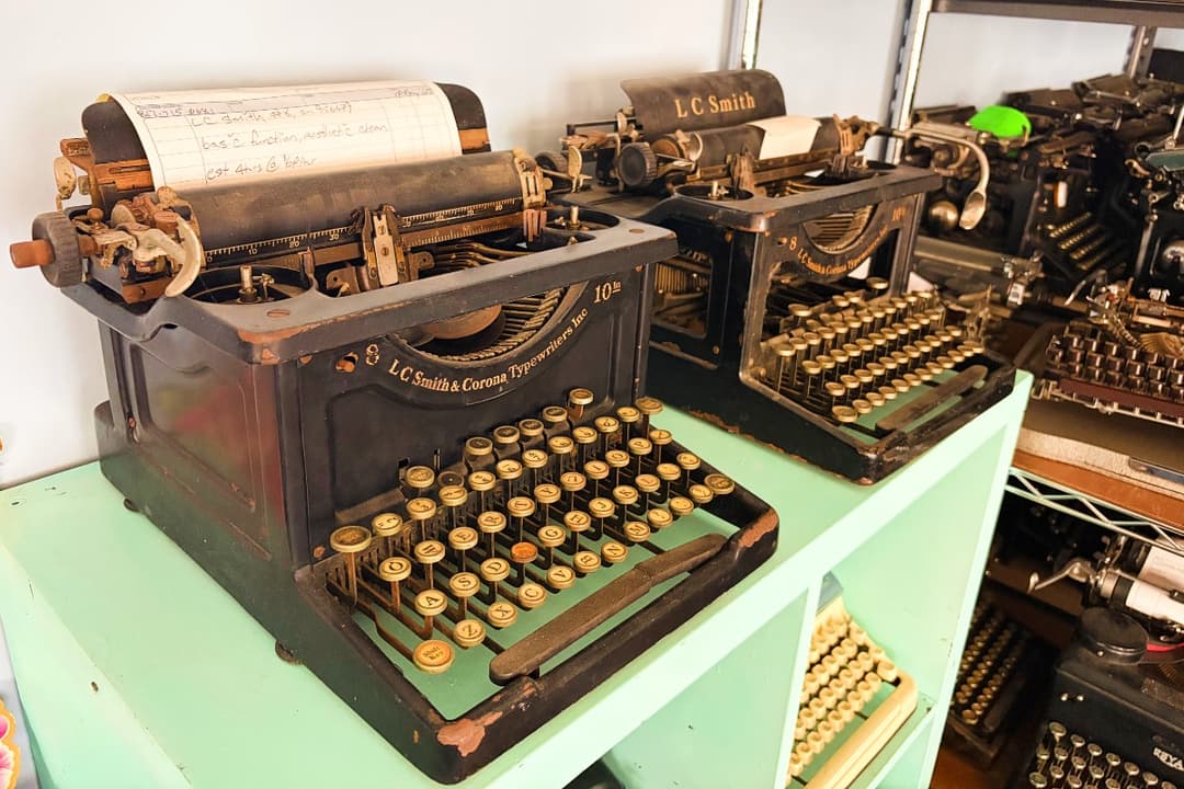 Typewriter Back Typewriter Justice keeps vintage machines alive in Keller | Keller ...