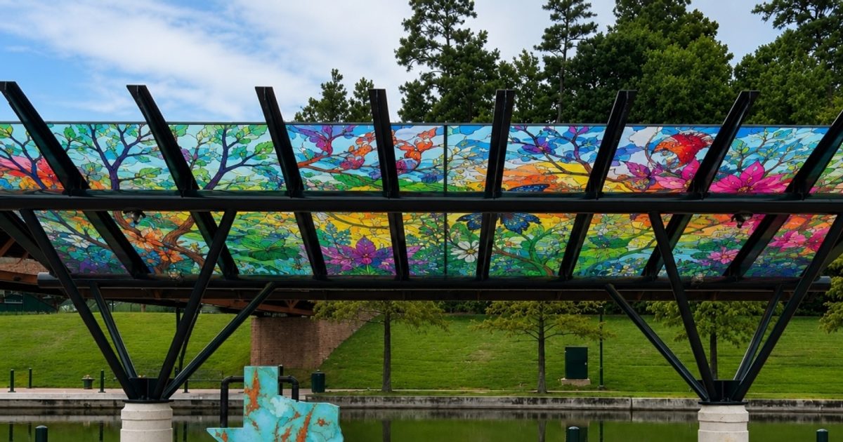The Woodlands to see art installations at township trolley shelters