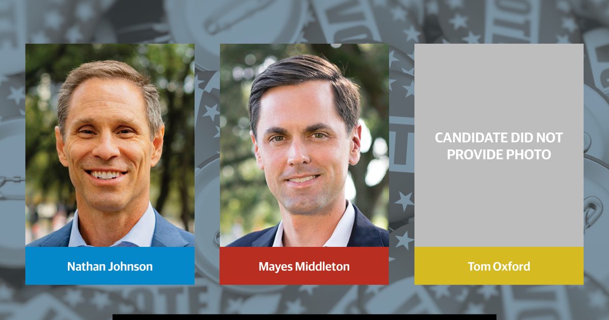Q&A: Nathan Johnson, Mayes Middleton, Tom Oxford running for Texas attorney general