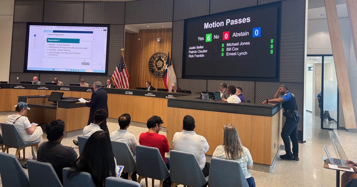 McKinney maintains tax rate, adopts $880M FY 2026-27 budget