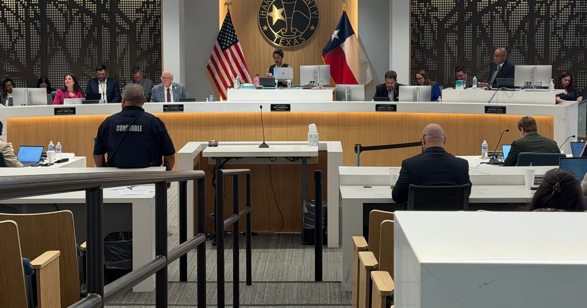 Harris County commissioners approve 7.6% property tax rate increase for consideration
