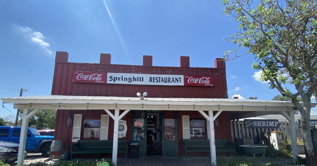 Springhill Restaurant to close in October