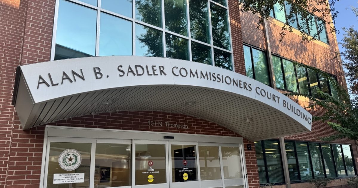 Montgomery County commissioners to review county drainage, mobility and district court plans