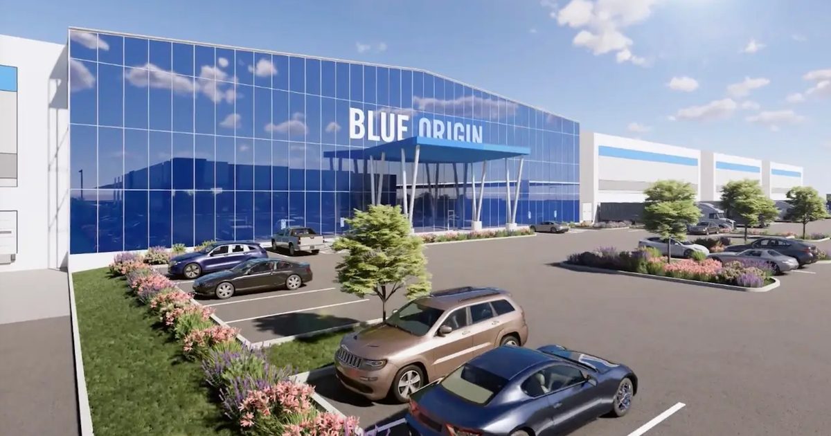 Blue Origin selects Hutto for $555M aerospace manufacturing facility