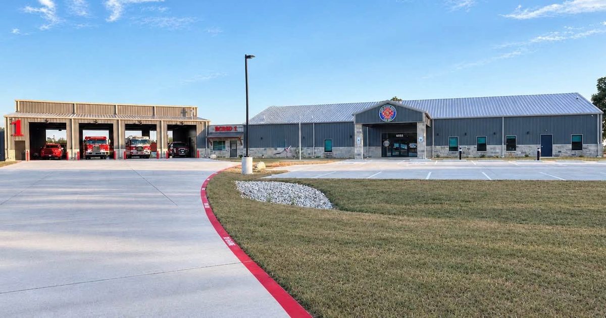 South Brazos County ESD 1 moves to new fire station