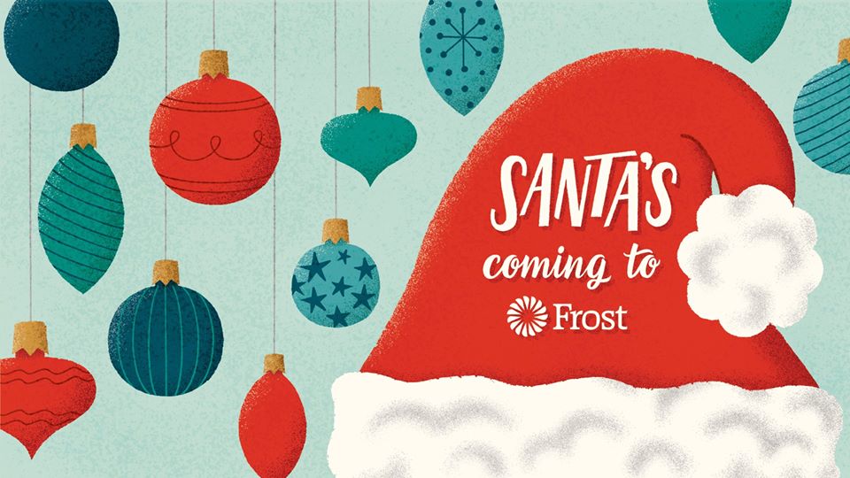 SANTA CLAUS IS COMING TO FROST