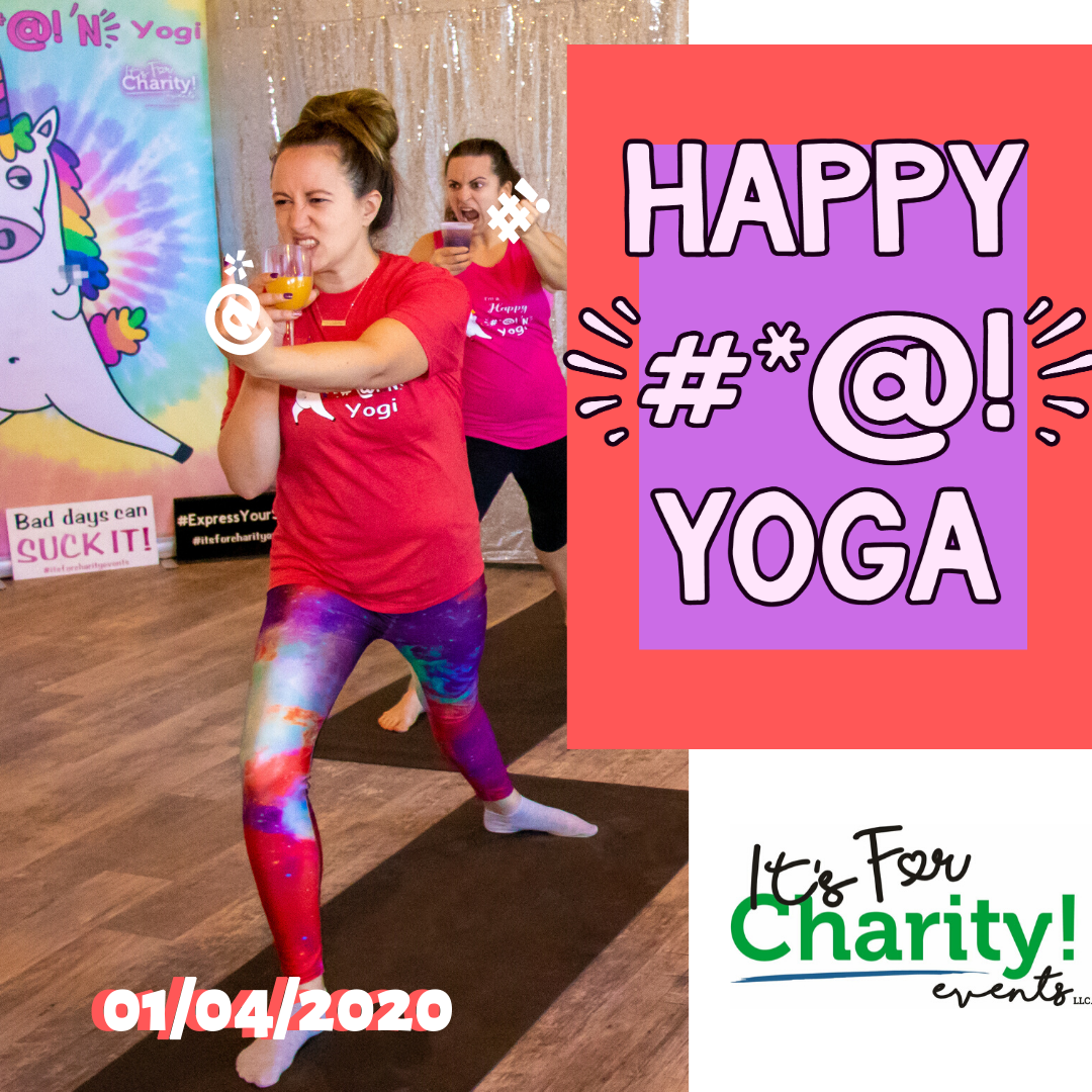 Happy #*@!'n Yoga Pop-up at Sports Garden DFW