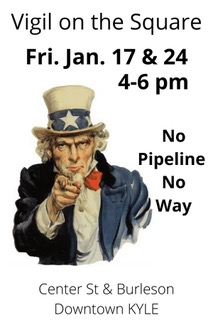Vigil on the Square to voice opposition to the Permian Highway Pipeline