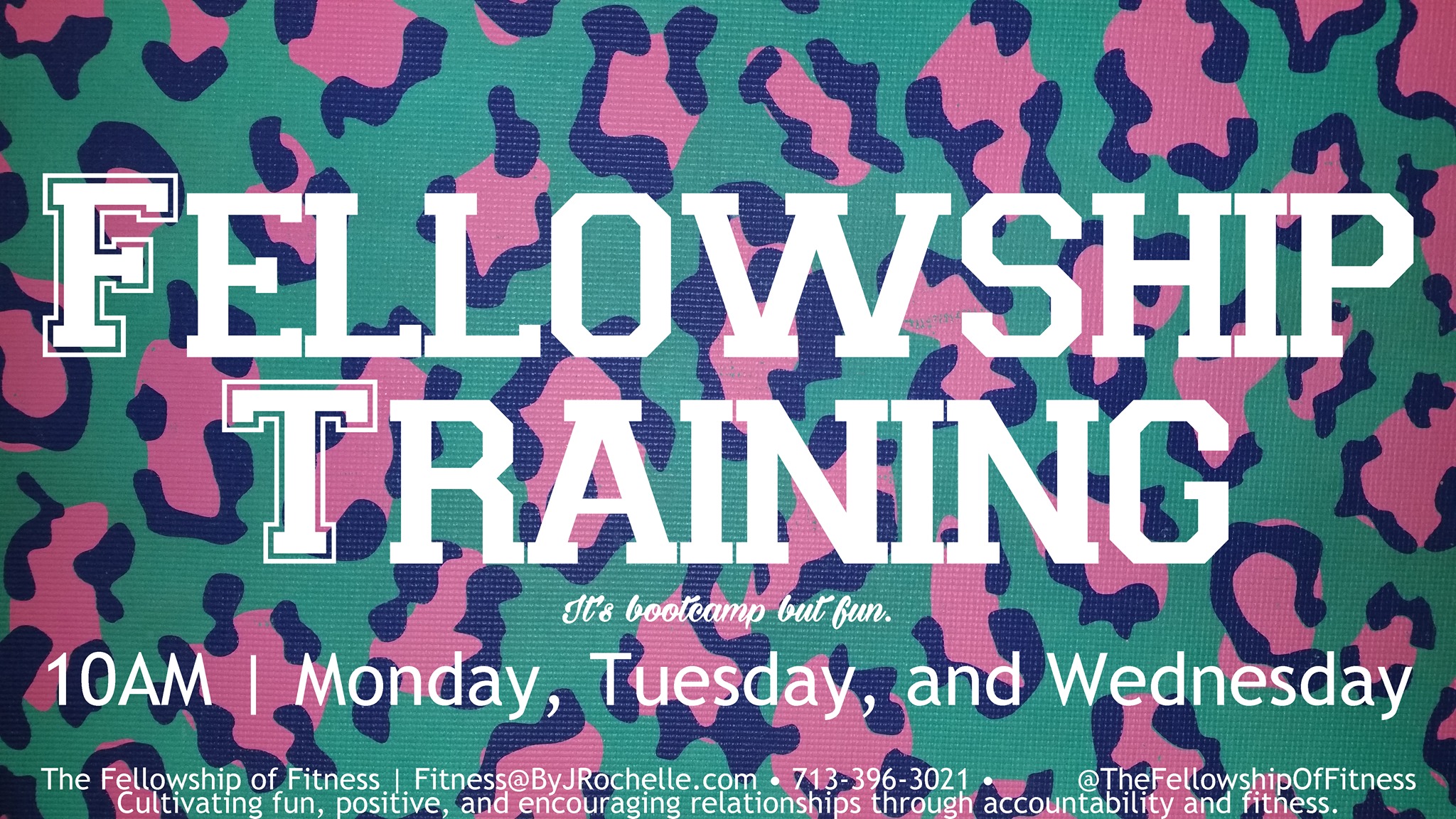 Fellowship Training : Bootcamp But Fun!
