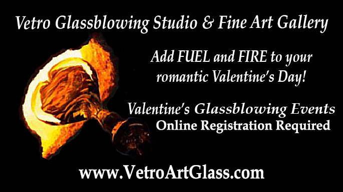 “Help-Create” Glass Sculpted Valentine Hearts!!!