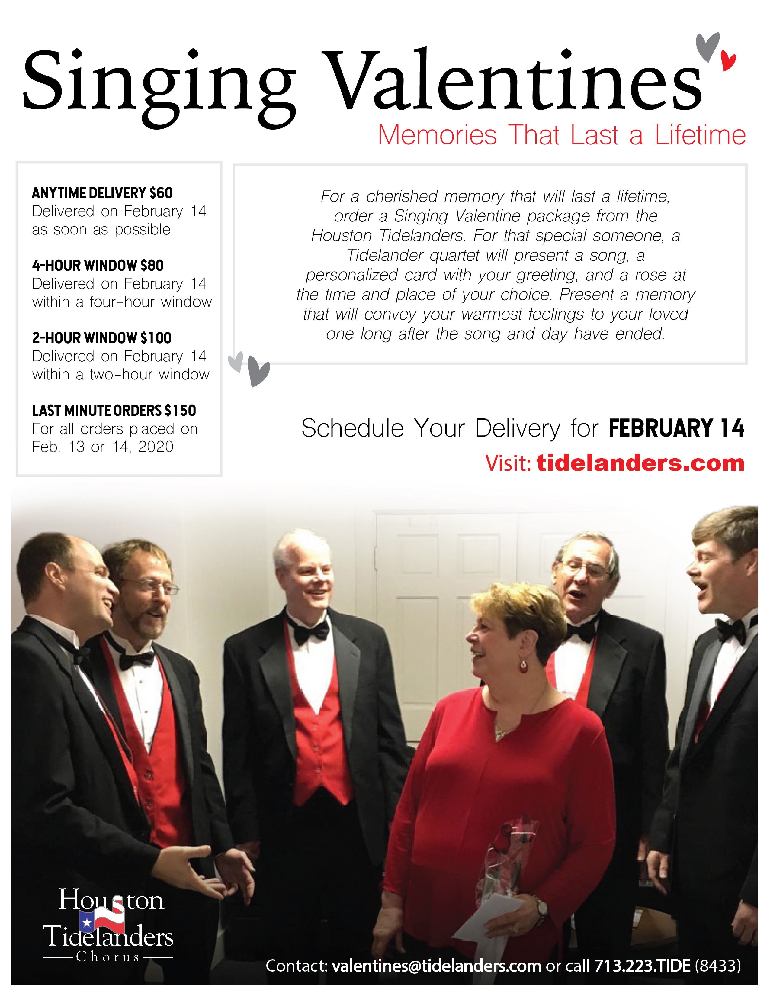 2020 Singing Valentines