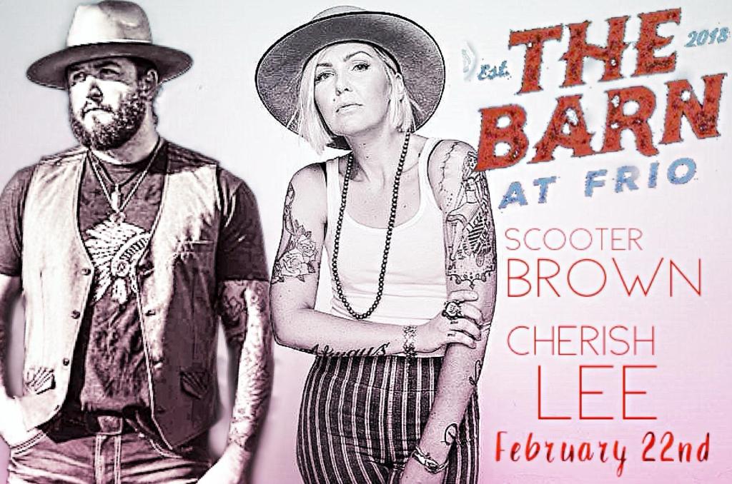 Scooter Brown & Cherish Lee Live at The Barn!