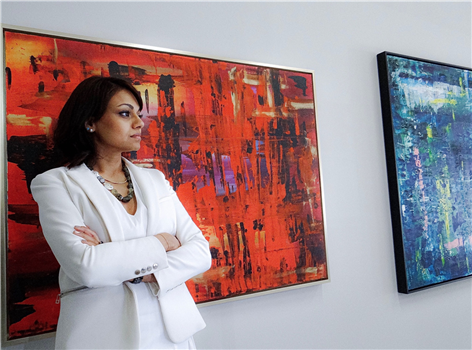 Opalescence: A Solo Art Exhibition by Dallas Artist, Nita Patel