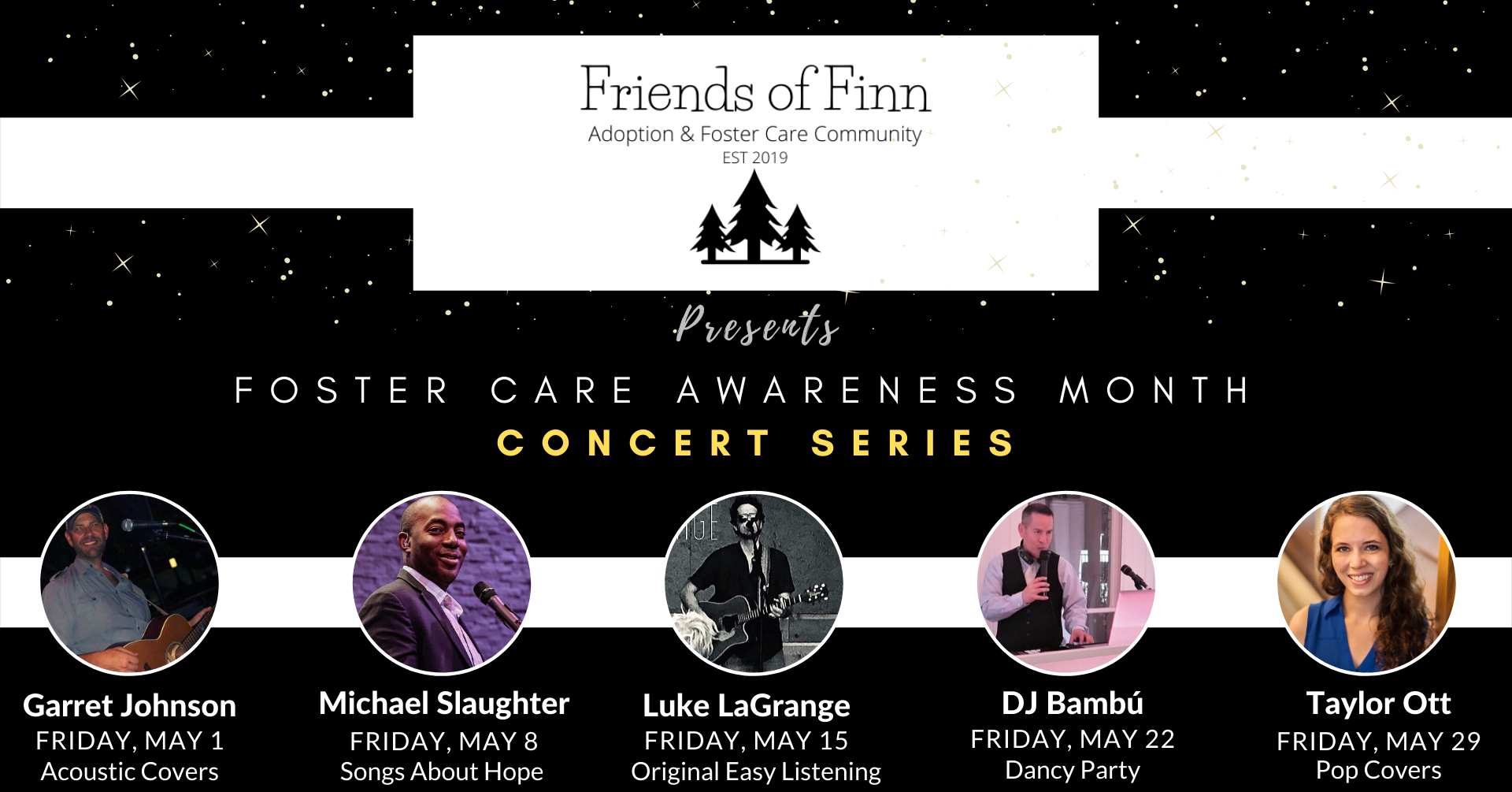 Foster Care Awareness Month: May Concert Series