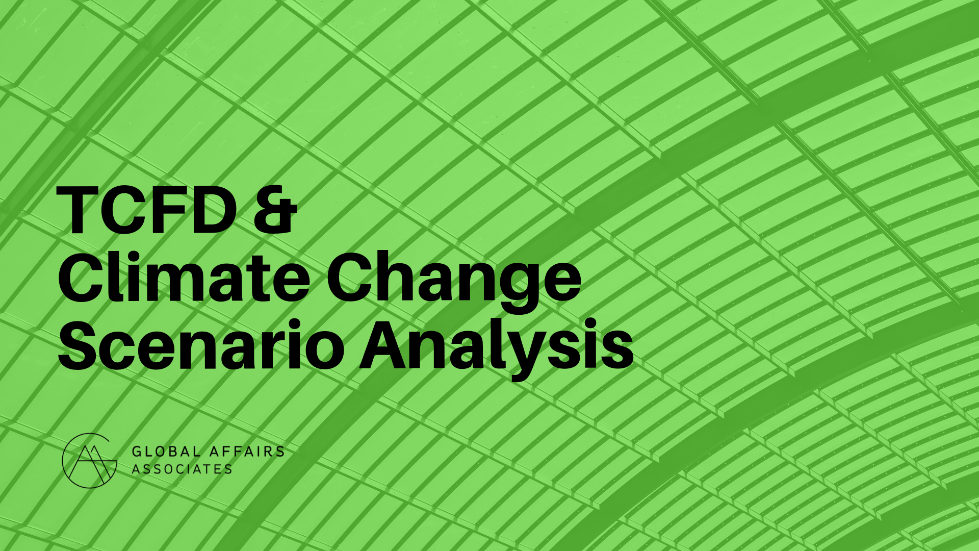 TCFD & Climate Change Scenario Analysis Online Course