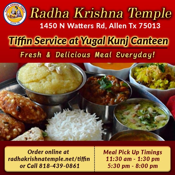 Radha Krishna Temple - Tiffin Service