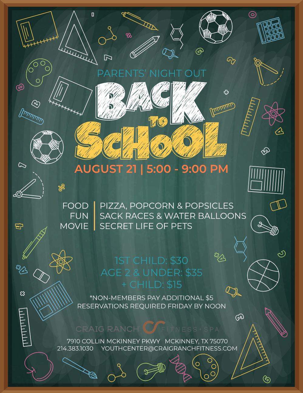 Parents' Night Out: Back to School