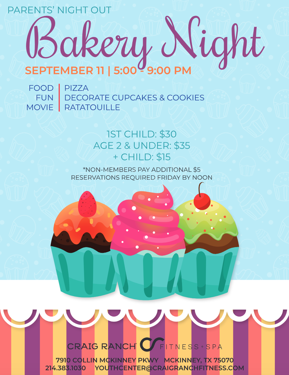 Parents' Night Out: Bakery Night