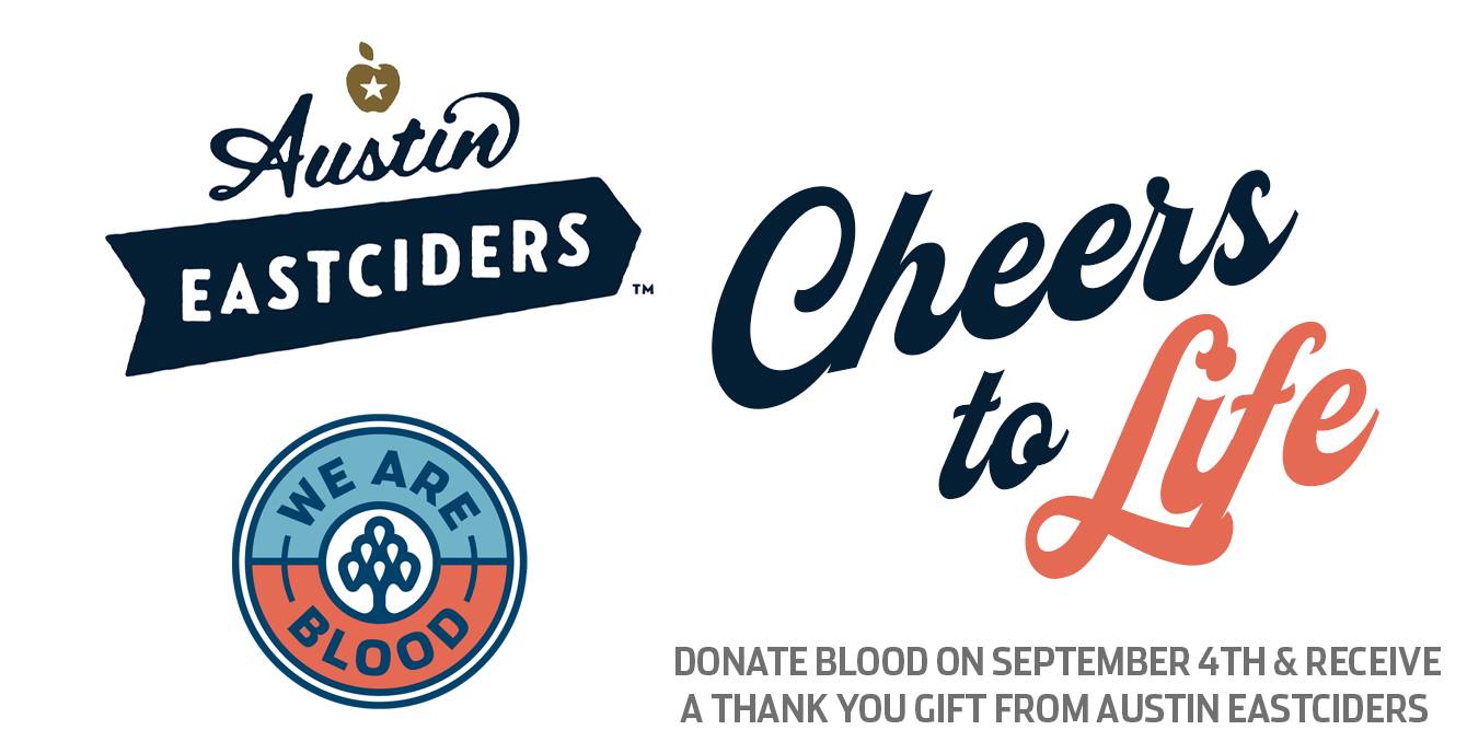 Austin Eastciders and We Are Blood Give a “Cheers to Life” with Free Cider
