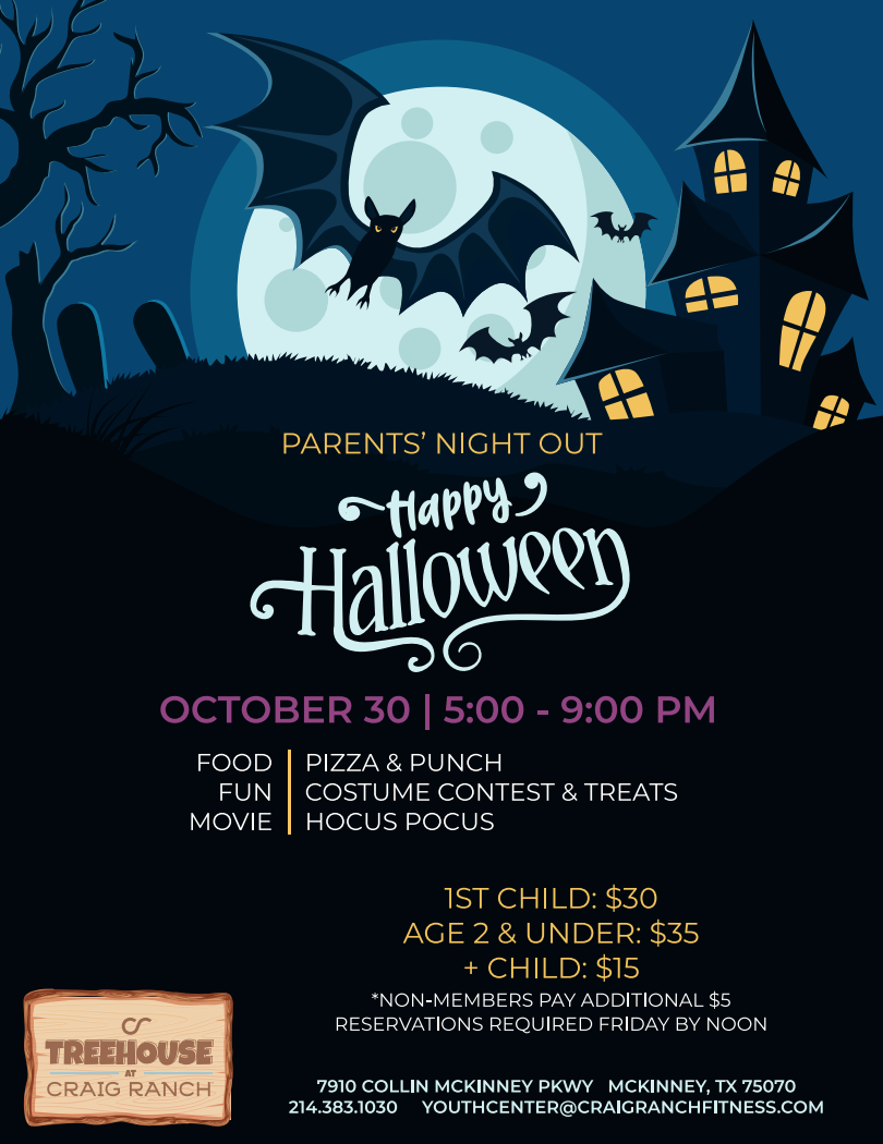 Parents' Night Out: Happy Halloween!