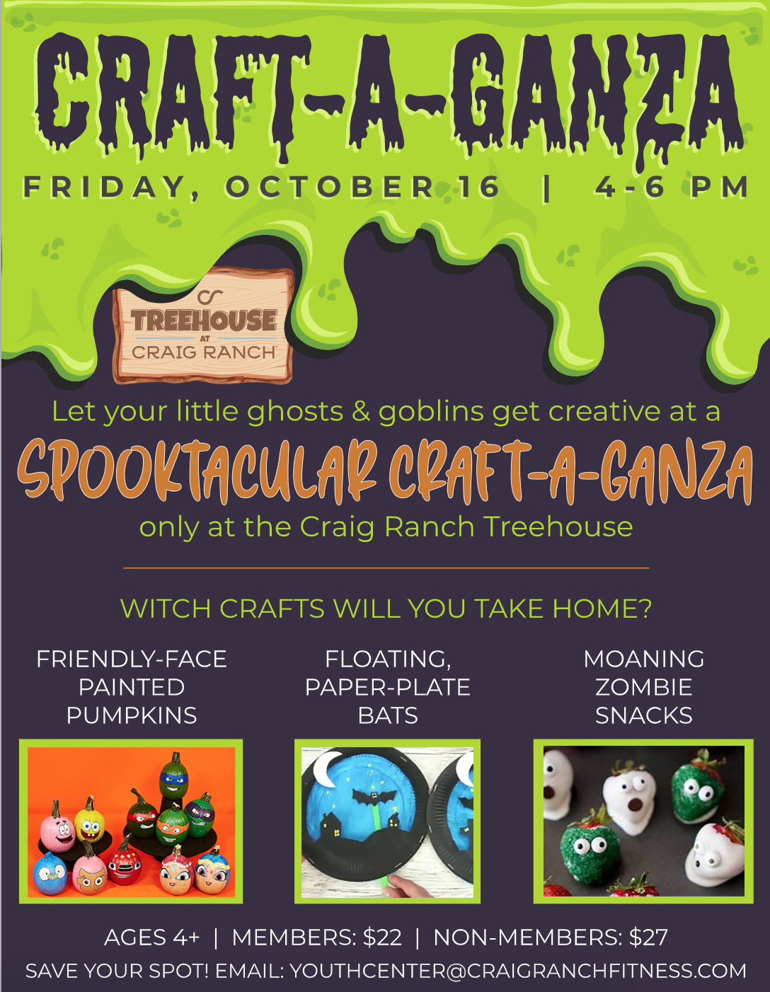 Spooktacular Craft-a-Ganza!