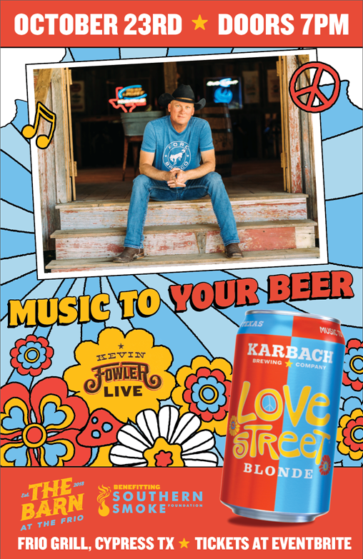 Kevin Fowler Live at The Barn!