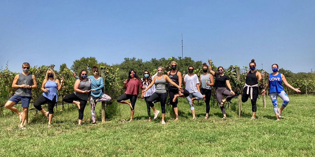 Vino Vinyasa at Fall Creek Vineyards