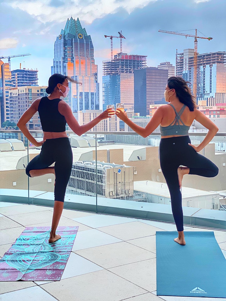 Vino Vinyasa at Fairmont Austin