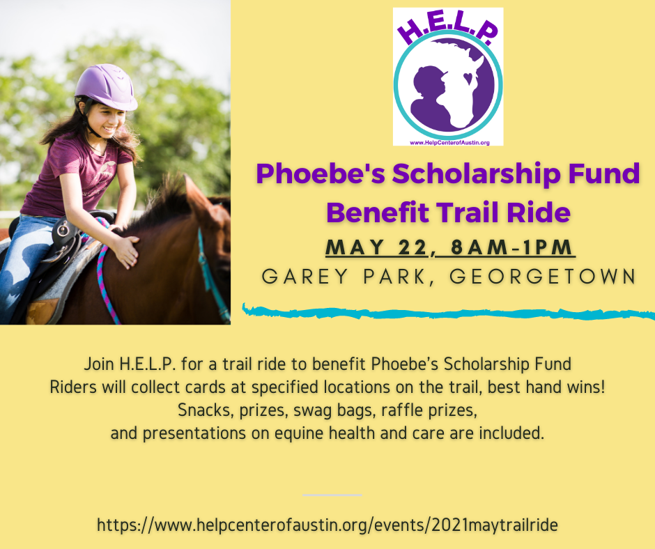 H.E.L.P. Scholarship Fund Benefit Trail Ride