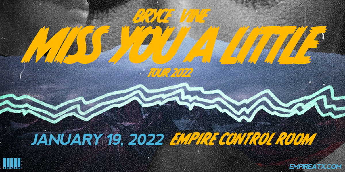 Bryce Vine - Miss You a Little Tour at Empire Garage on January 19th, 2022