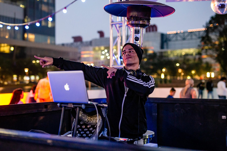 Flashback Fridays on the Green Mountain Energy Ice at Discovery Green