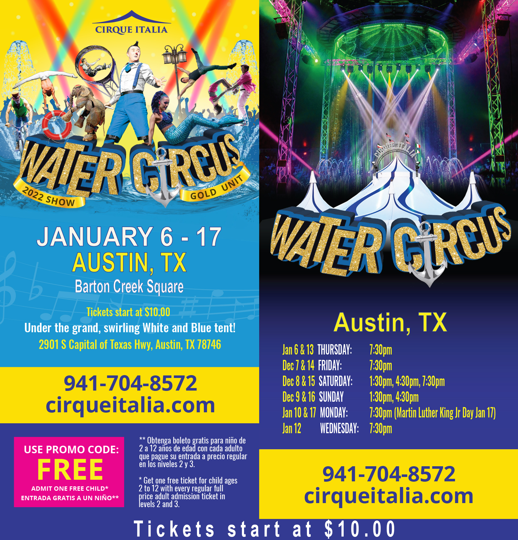 Cirque Italia Austin, TX