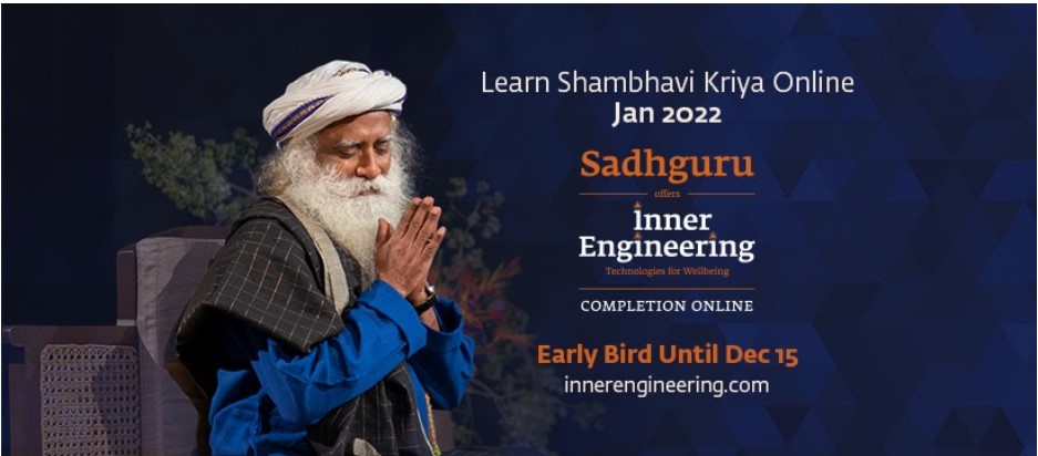 Inner Engineering Online Completion With Sadhguru