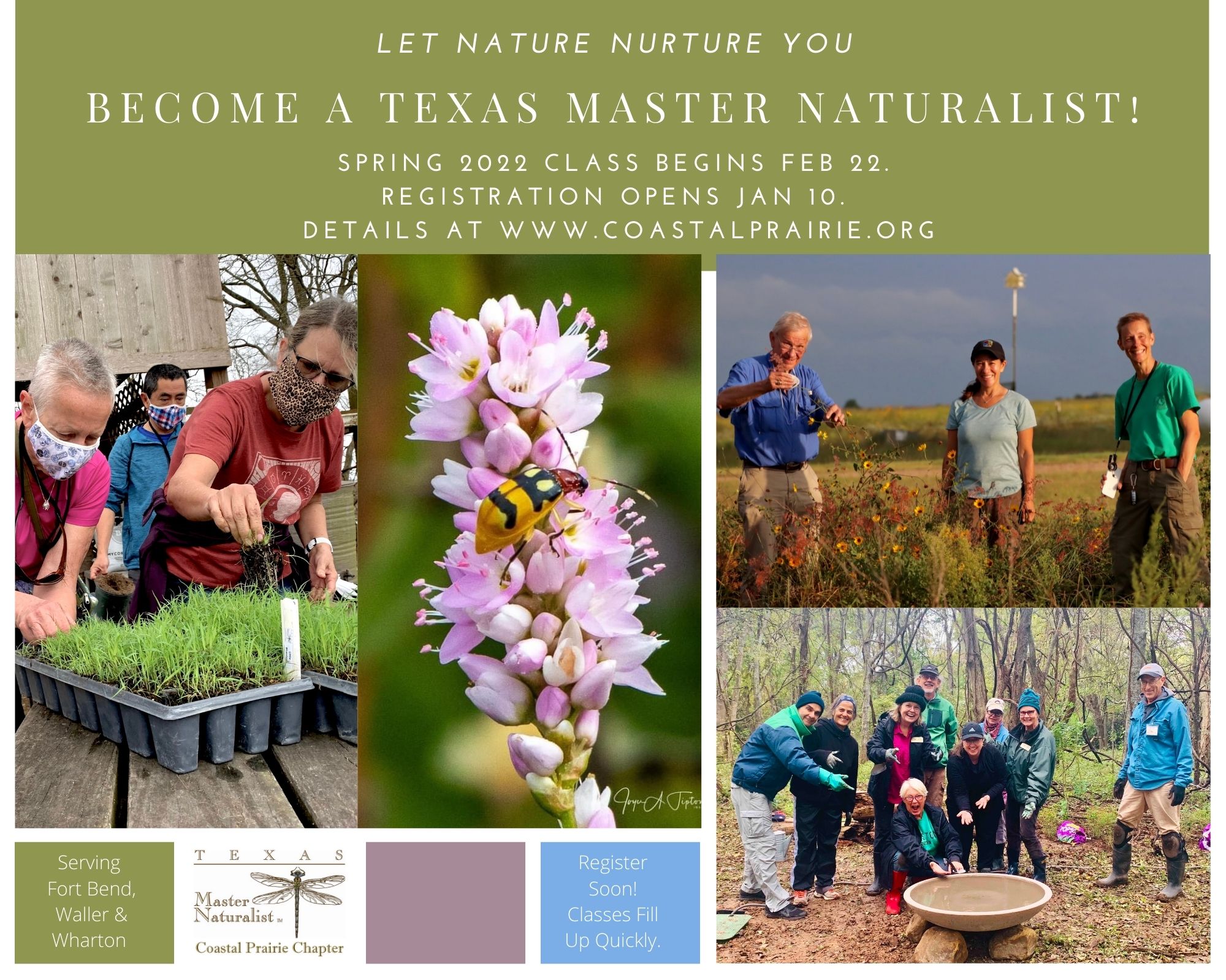 Texas Master Naturalist Spring Training Registration