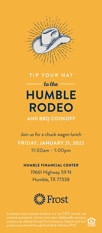 Frost Bank Chuckwagon Lunch