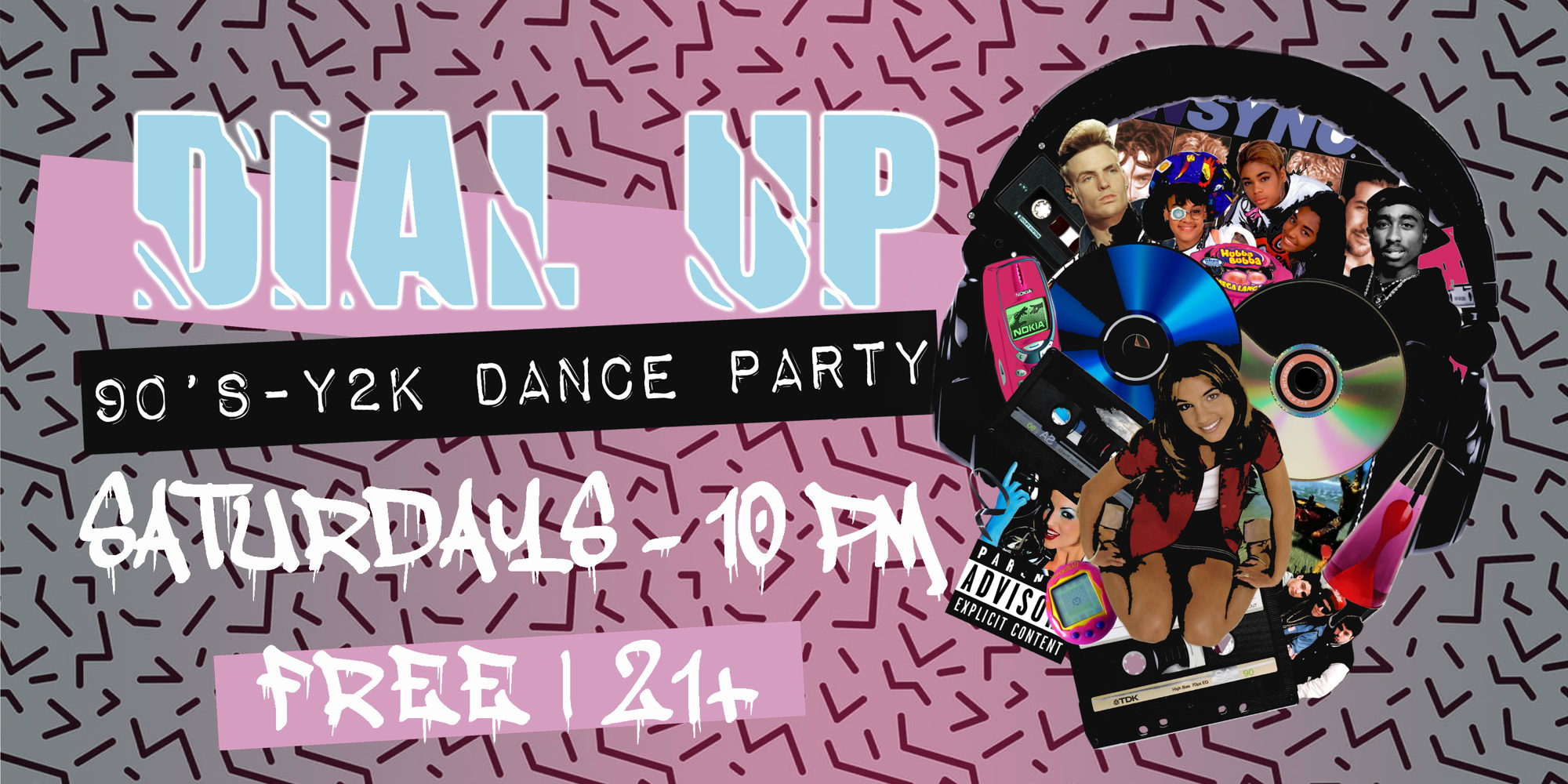 DIAL UP: 90s & Y2K Dance Party!