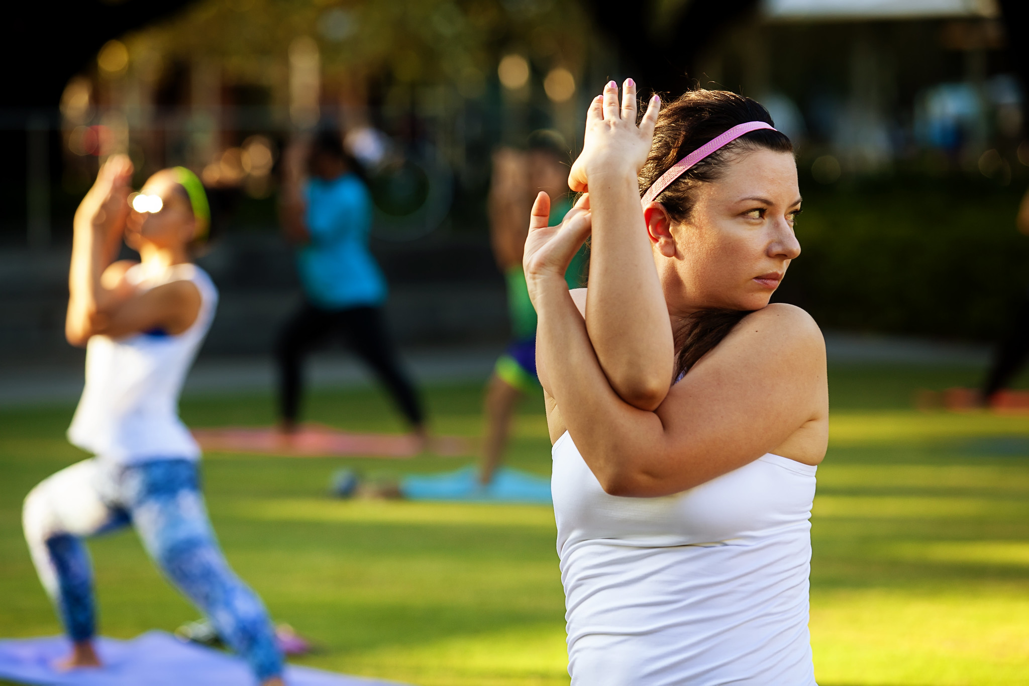 HIIT class with FitMix Communities at Discovery Green presented by The J.W. Couch Foundation