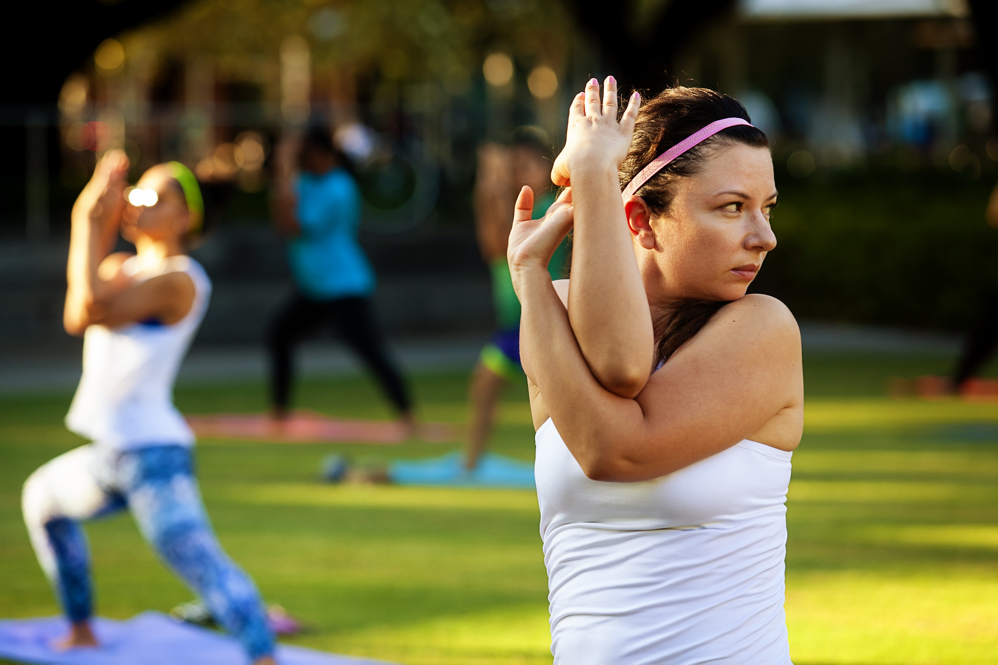 HIIT class with FitMix Communities at Discovery Green presented by The J.W. Couch Foundation