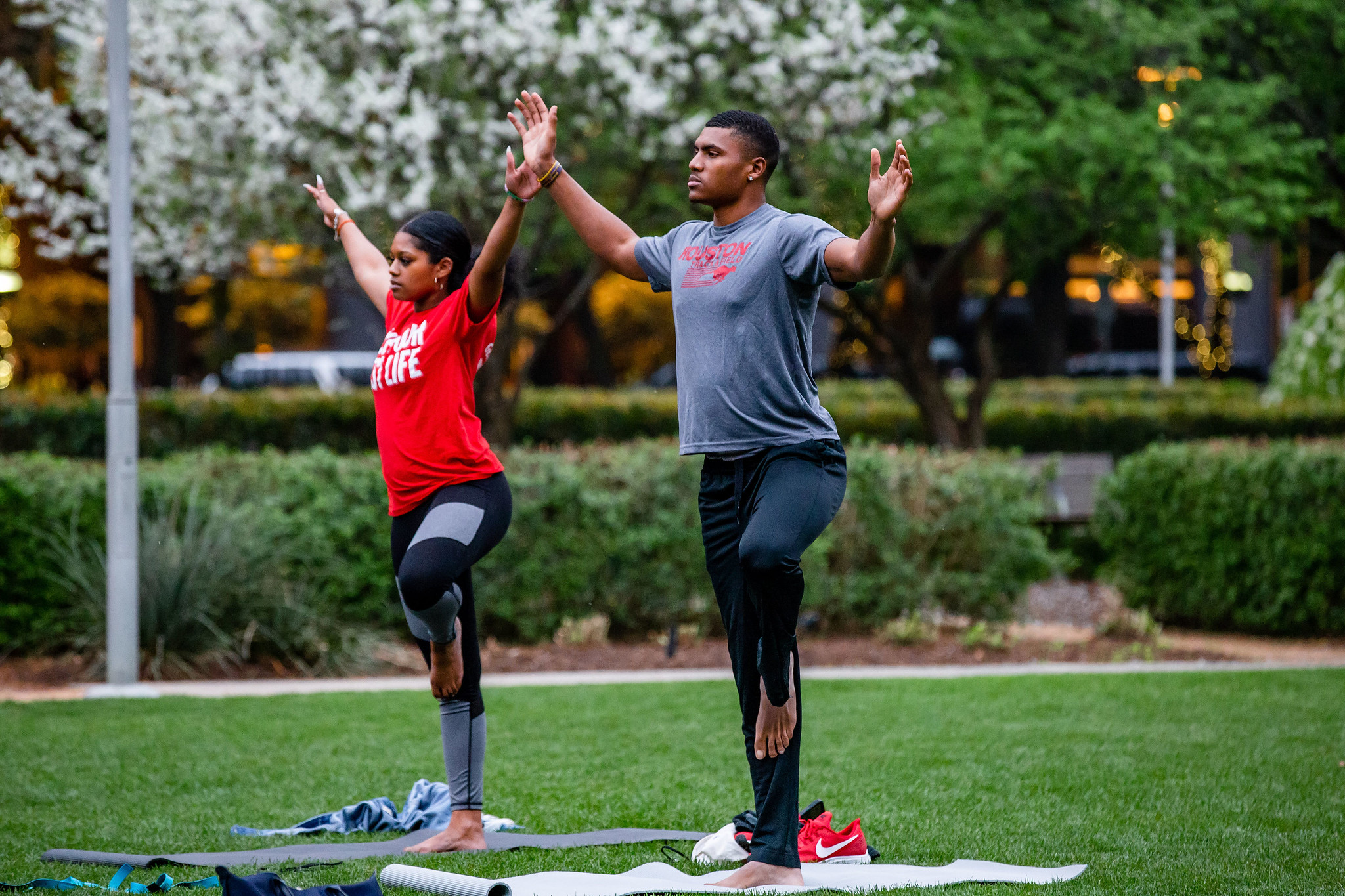 Pilates at Discovery Green presented by The J.W. Couch Foundation