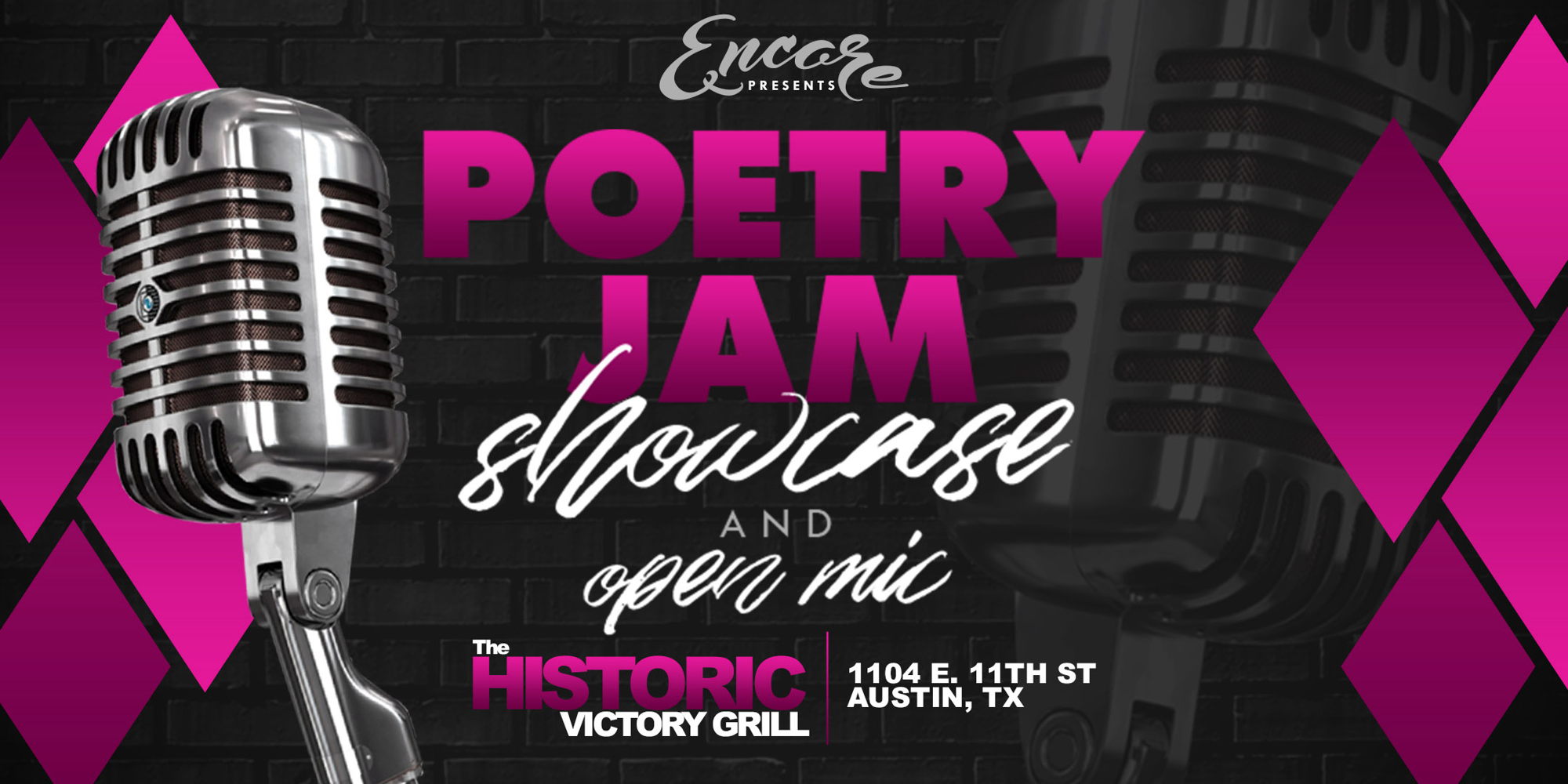 Poetry Jam - Open Mic & Showcase  |  6.17